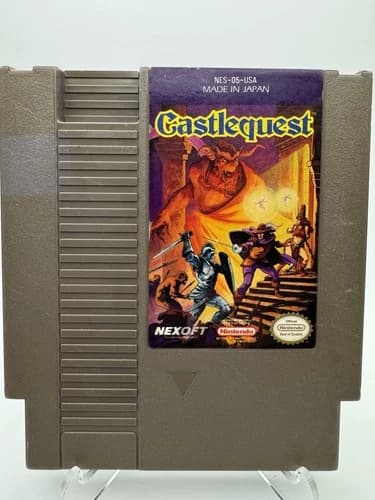 Castlequest (Nintendo NES, 1989) - Cartridge Only Tested Authentic