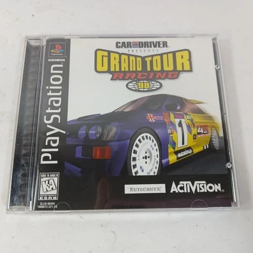 Car and Driver Presents: Grand Tour Racing '98 (Sony PlayStation 1, 1997) PS1