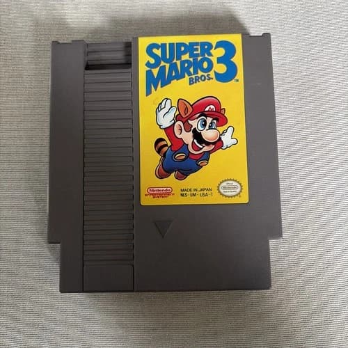 NES Super Mario 3 Game-Cartridge only Tested