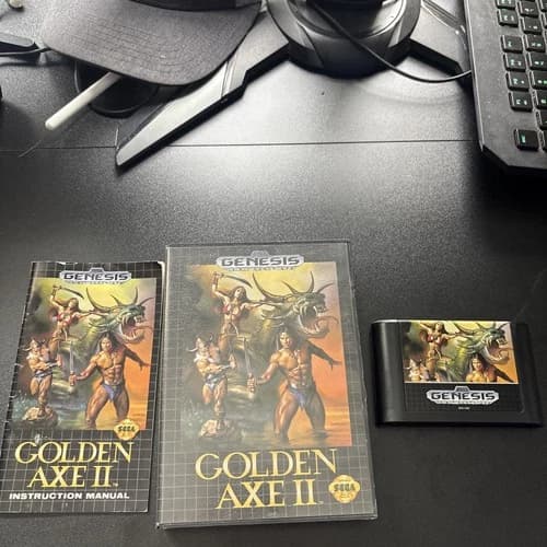 Golden Axe II (Sega Genesis, 1991) Cib Complete
