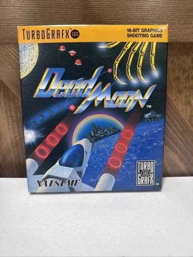 NEC Turbografx-16 Dead Moon Complete In Box TG16 Turbo Grafix US Release