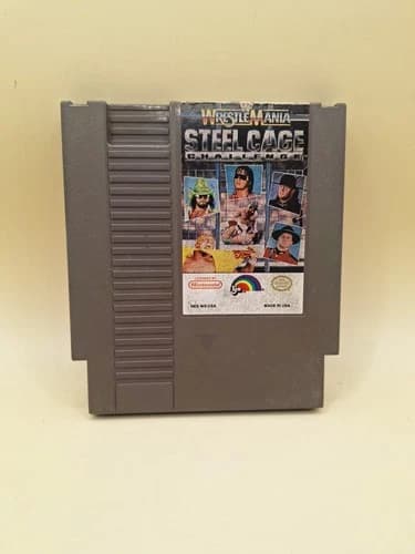 WWF WrestleMania: Steel Cage Challenge - Nintendo NES