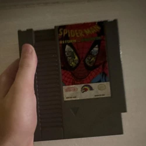 LJN Spider-Man: Return of the Sinister Six NES Game Cartridge