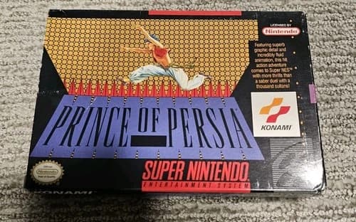 Prince of Persia (Super Nintendo) [CIB] - Complete in Box, SNES Game