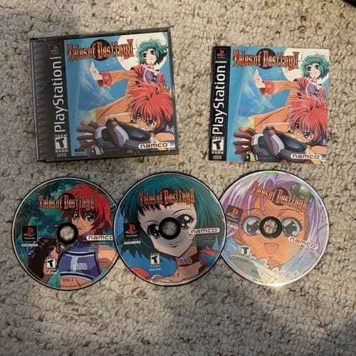 Tales of Destiny 2 II (Sony PlayStation 1, 2001) PS1 CIB