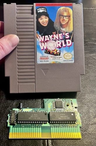 WAYNE'S WORLD NES - Nintendo. Rare. Tested. Authentic.