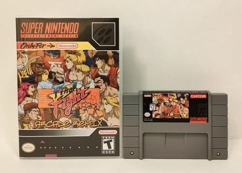 Final Fight Arcade Remix for Super Nintendo SNES