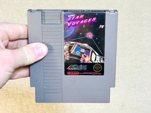 Star Voyager - Nintendo NES Game Cartridge - Authentic - Tested