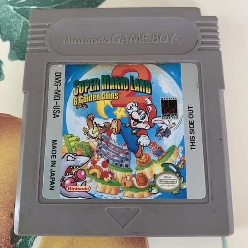 SUPER MARIO LAND 2: 6 GOLDEN COINS NINTENDO GAMEBOY 1992! CARTRIDGE ONLY! TESTED