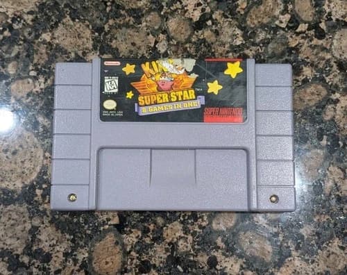 Kirby Super Star Super Nintendo SNES - Cartridge Only - Tested, Works