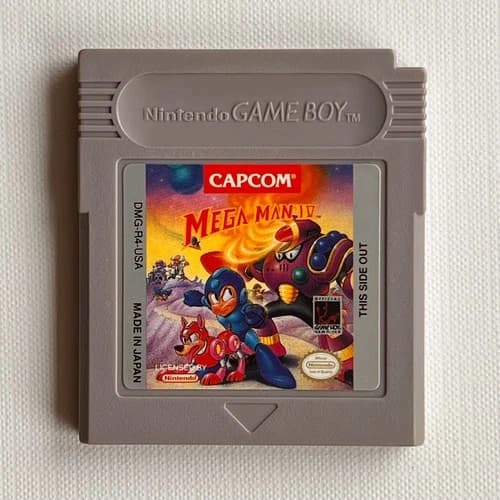 Mega Man IV 4 USA — Very Good Condition — Gameboy Game Boy GB