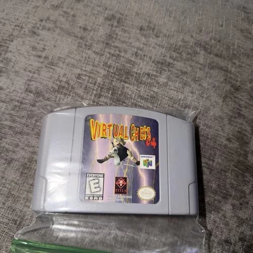 Virtual Chess 64 (Nintendo 64, 1998) N64 TESTED