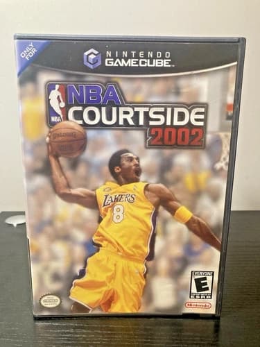 NBA Courtside 2002 Nintendo GameCube Kobe Bryant Tested & Working