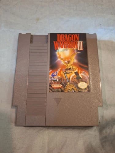 Dragon Warrior III 3 - Nintendo NES - Cart Only - Tested Works Dragon Quest