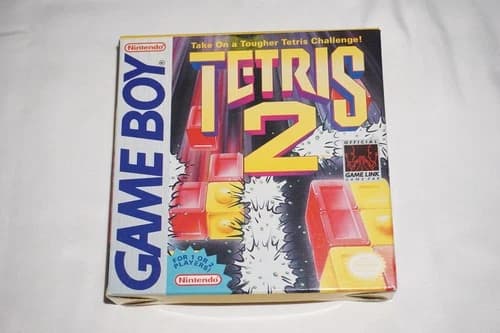 Tetris 2 (Nintendo Game Boy Gameboy) Complete in Box CIB