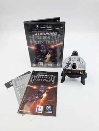 Star Wars: Bounty Hunter (Nintendo GameCube, 2002) Complete CIB
