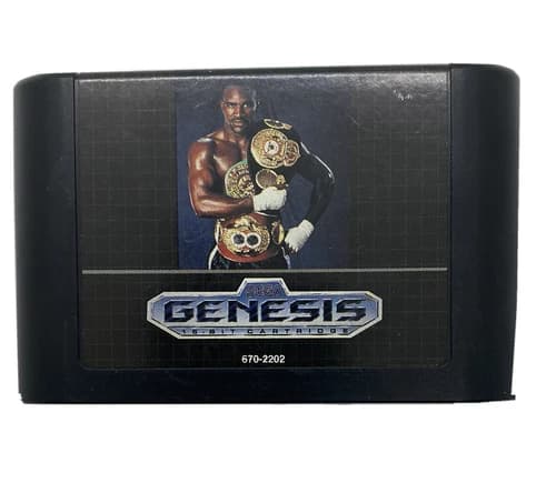 Evander Holyfield's "Real Deal" Boxing (Sega Genesis, 1992) Game Cart Only