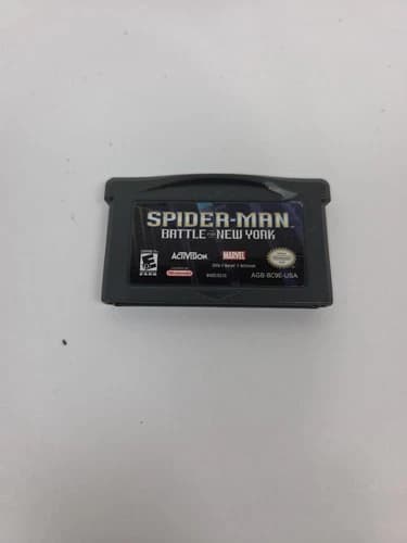 Spider-Man Battle For New York 2006 Game Boy Advance GBA Cartridge Only