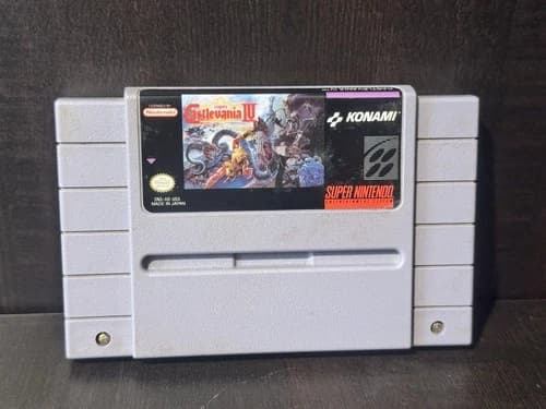 Super Castlevania IV 4 (Super Nintendo SNES, 1991) Authentic & Tested