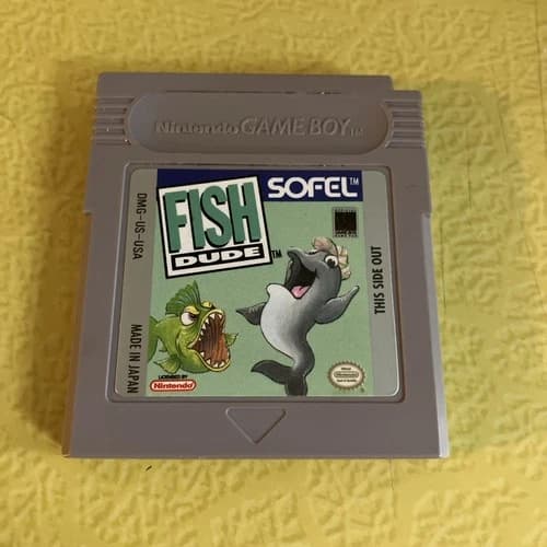 Fish Dude Nintendo Game Boy CART ONLY Authentic Tested