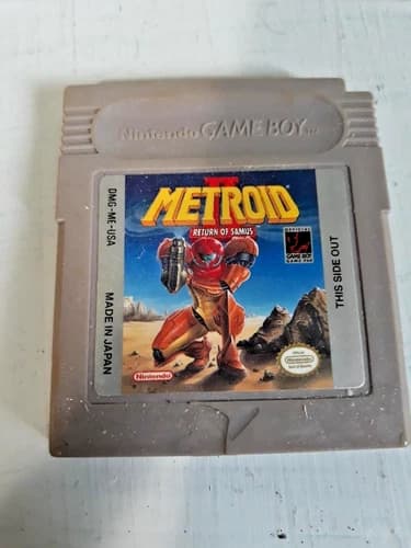 Metroid 2 Return of Samus (Nintendo GameBoy, 1991) Cartridge Only Works