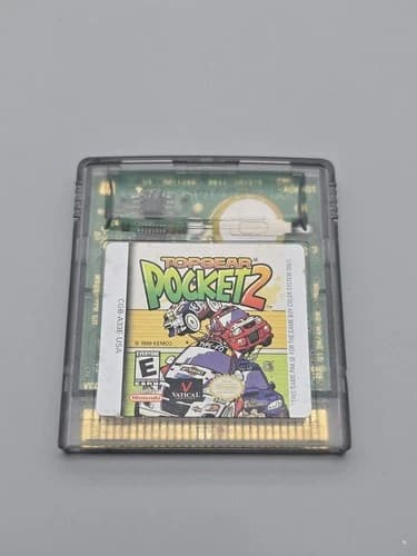 TopGear Pocket 2 Nintendo Game Boy Color 1999 - New Save Battery - Tested!