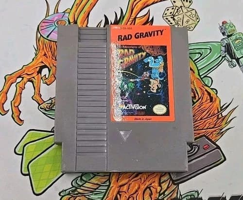 The Adventures Of Rad Gravity NES Nintendo