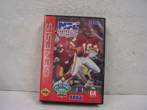 NFL Football '94 Starring Joe Montana (Sega Genesis, 1993) CIB