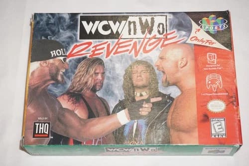WCW Nwo Revenge (Nintendo 64 N64) Complete in Box CIB