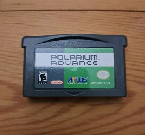 Polarium Advance (Nintendo Game Boy Advance, 2006) GBA Atlus Game CARTRIDGE ONLY
