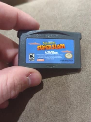Shrek SuperSlam (Nintendo Game Boy Advance, 2005) Game Only - Authentic & Tested