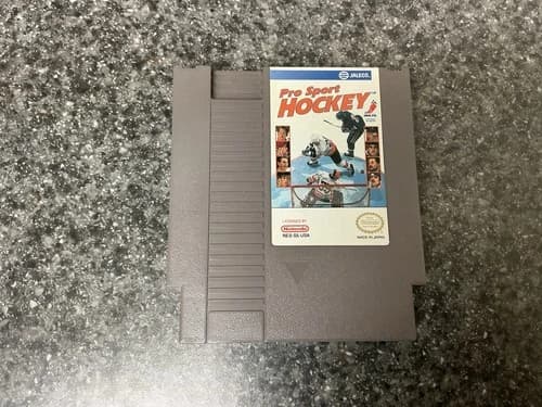 Pro Sport Hockey (Nintendo Entertainment System, NES 1993) Authentic- Tested