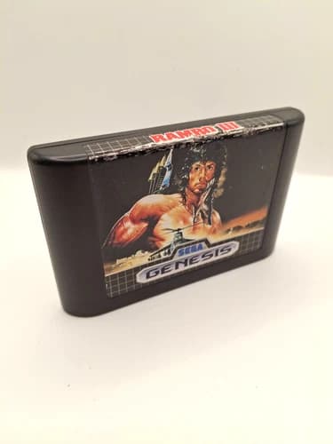 Rambo III Sega Genesis Cartridge only NICE LOOK! Stallone Last Blood