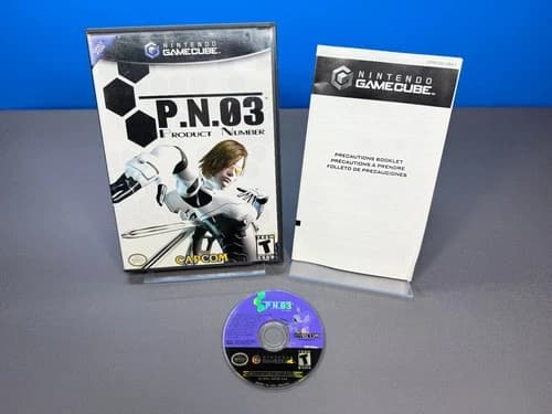NINTENDO GAMECUBE P.N.03 PRODUCT NUMBER PN P.N. 03 GAME USA NTSC