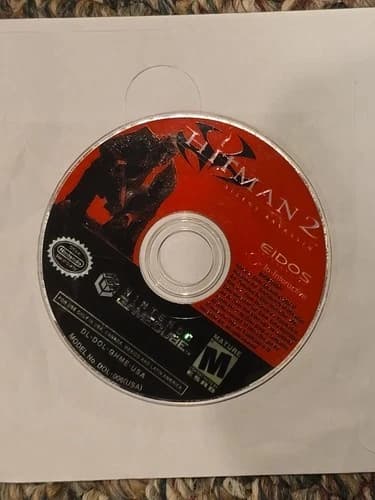 Hitman 2: Silent Assassin (Nintendo GameCube, 2003) DISC ONLY