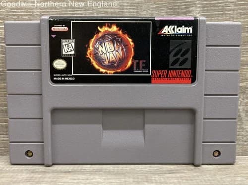 NBA Jam Tournament Edition Nintendo SNES Game 1995 Cart Only Tested Works