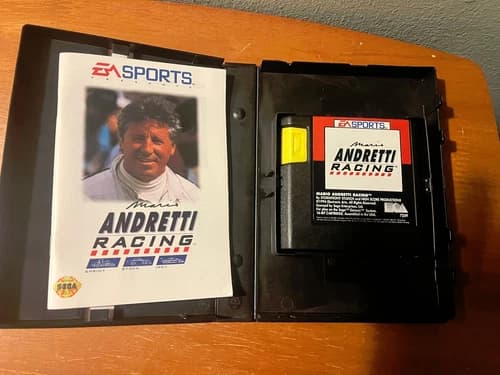 Mario Andretti Racing (Sega Genesis, 1994) -- MARIO ANDRETTI RACING COMPLETE