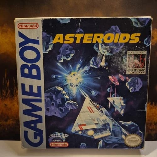 ASTEROIDS Nintendo Game Boy USA AMERICAN Version Gameboy