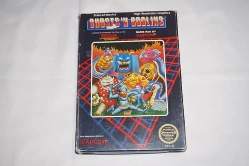 Ghosts n Goblins (Nintendo NES) Complete in Box CIB