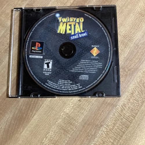 Twisted Metal: Small Brawl (Sony PlayStation 1, 2001) Authentic PS1 Disc Only