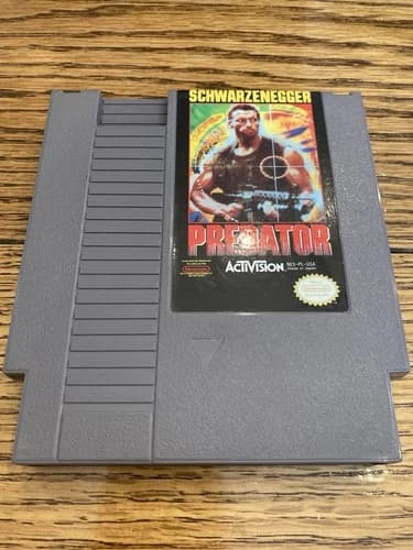 Nintendo NES Predator Game Cartridge