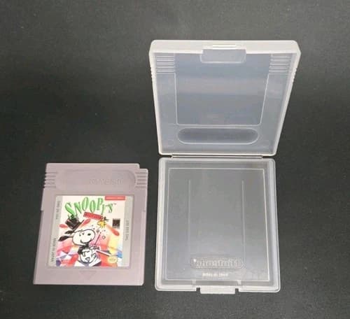 Snoopy's Magic Show Game Boy Original Nintendo GB Authentic Tested Charlie Brown