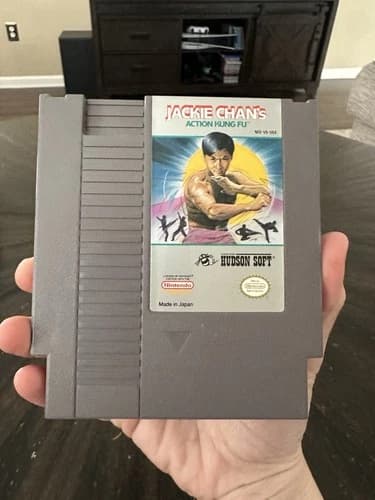 Nintendo NES Game Only Jackie Chans Action Kung Fu