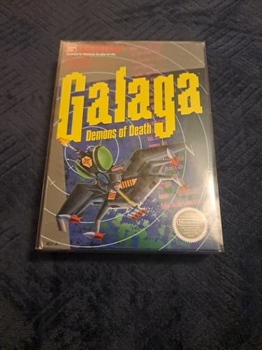 Galaga: Demons of Death (Nintendo NES, 1988) CIB