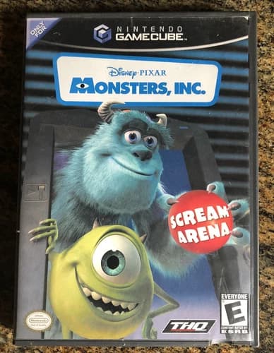 MONSTERS INC: SCREAM ARENA (Nintendo GameCube, 2002)