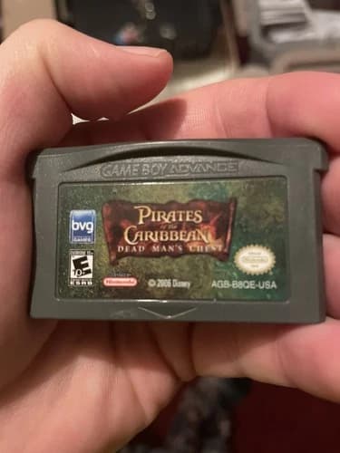 Pirates of the Caribbean Dead Man's Chest (Nintendo GameBoy Advance GBA) Tested
