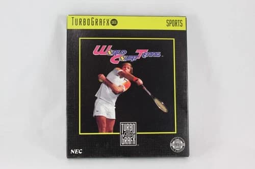 TurboGrafx 16 World Court Tennis Complete in Box