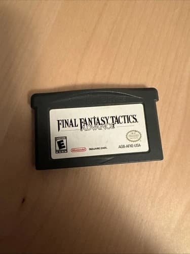 Final Fantasy Tactics Advance Nintendo Game Boy Advance GBA AUTHENTIC CART ONLY