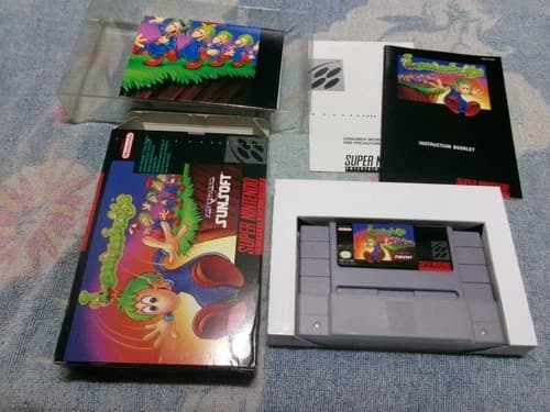 #700 Lemmings for Super Nintendo (SNES) CIB Complete Excellent
