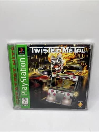 Twisted Metal (Sony PlayStation 1, 1995) PS1 Complete in Original Case!